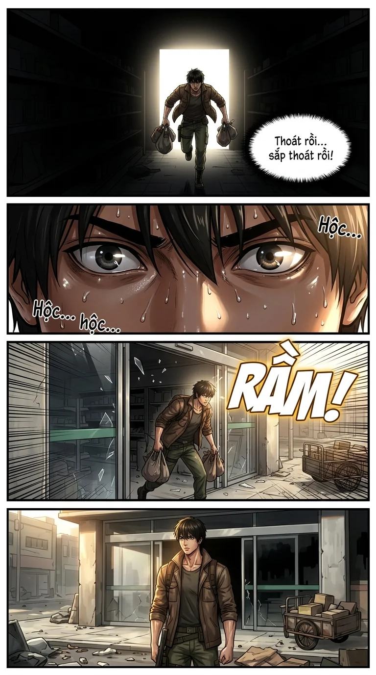 Danh Sách Đường Cái Cầu Sinh: Ta Tại Tận Thế Thăng Cấp Vật Tư Chapter 6 Page 18 - AI Generated Manga