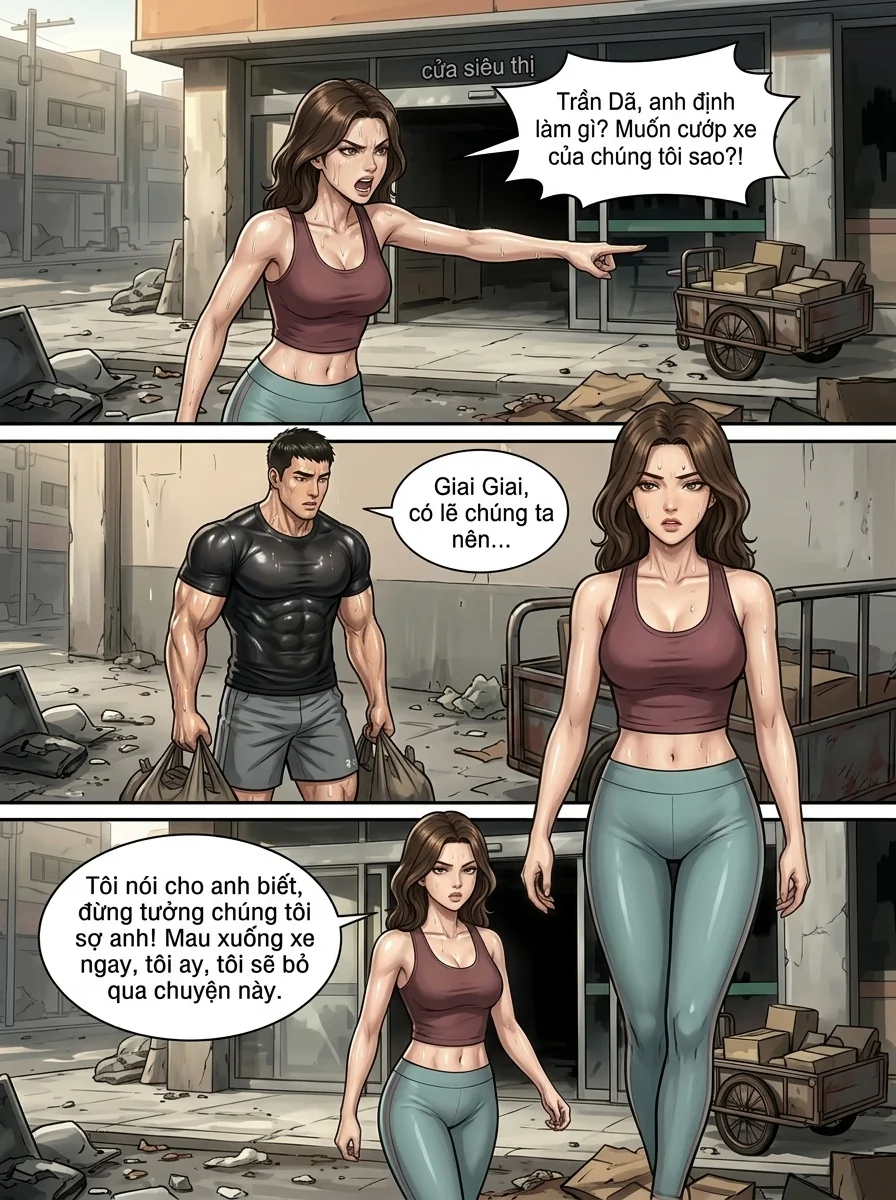 Danh Sách Đường Cái Cầu Sinh: Ta Tại Tận Thế Thăng Cấp Vật Tư Chapter 6 Page 22 - AI Generated Manga