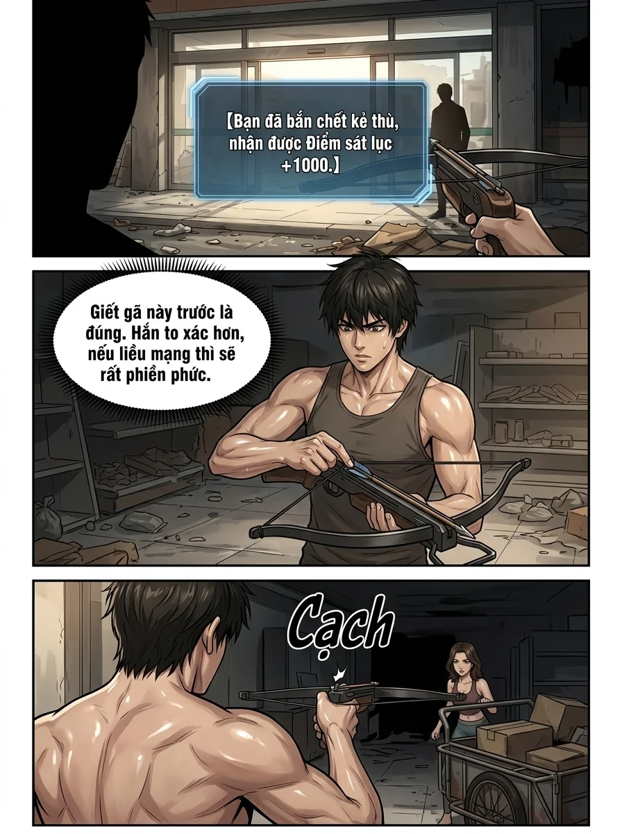 Danh Sách Đường Cái Cầu Sinh: Ta Tại Tận Thế Thăng Cấp Vật Tư Chapter 6 Page 27 - AI Generated Manga