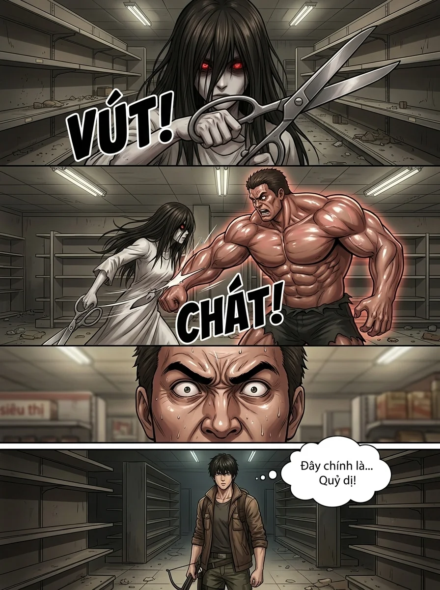 Danh Sách Đường Cái Cầu Sinh: Ta Tại Tận Thế Thăng Cấp Vật Tư Chapter 6 Page 8 - AI Generated Manga