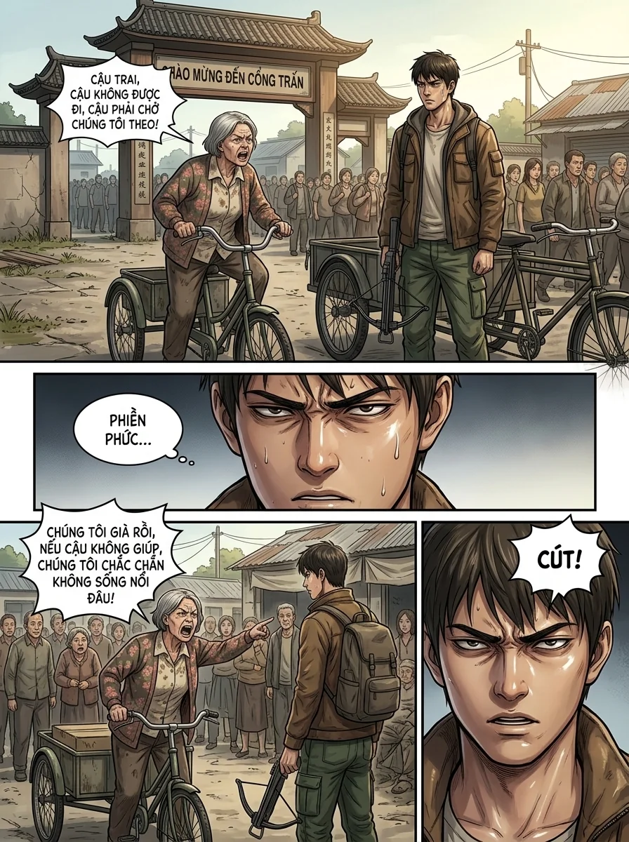 Danh Sách Đường Cái Cầu Sinh: Ta Tại Tận Thế Thăng Cấp Vật Tư Chapter 7 Page 10 - AI Generated Manga