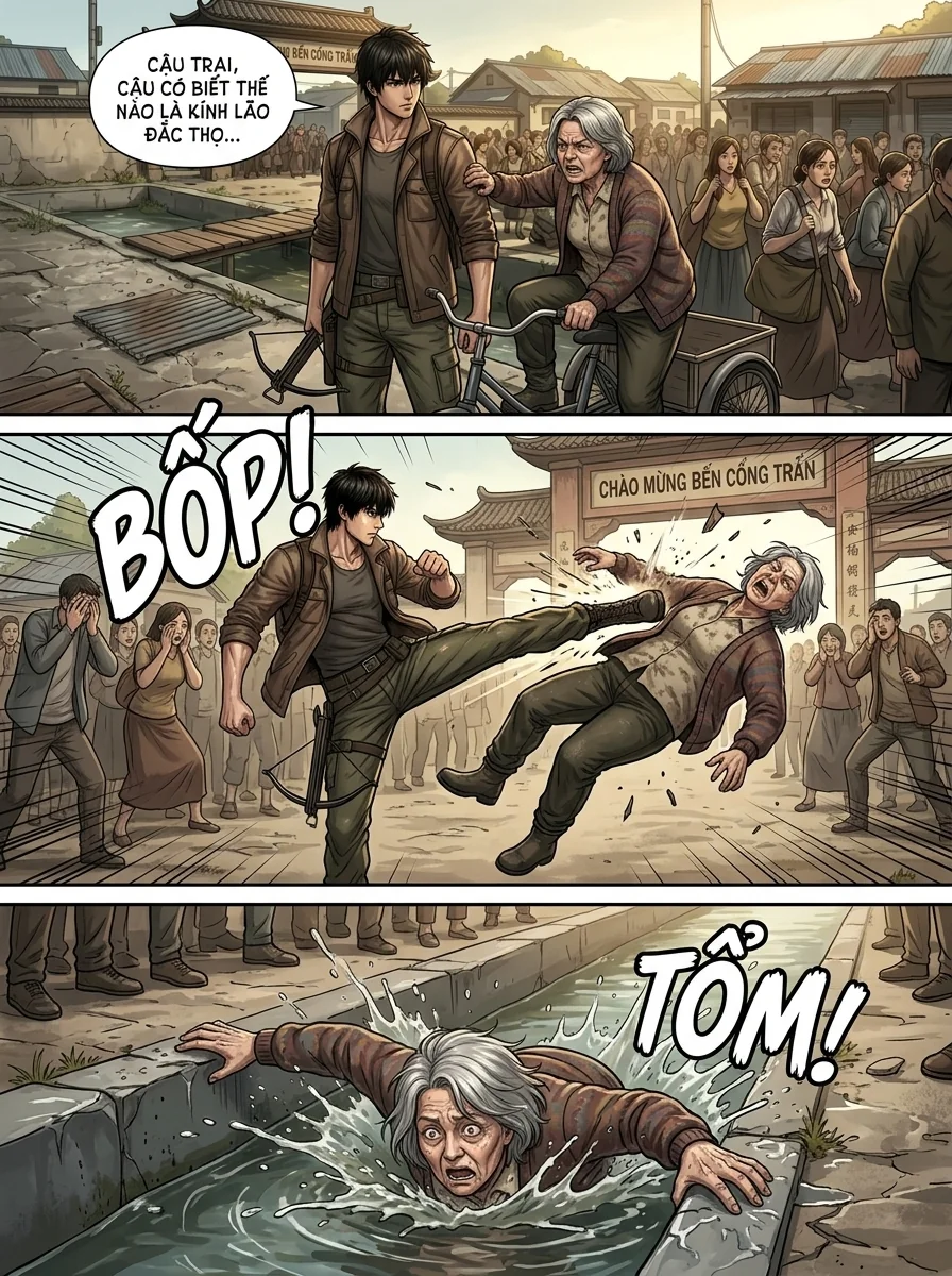 Danh Sách Đường Cái Cầu Sinh: Ta Tại Tận Thế Thăng Cấp Vật Tư Chapter 7 Page 11 - AI Generated Manga