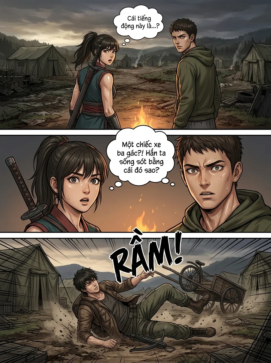 Danh Sách Đường Cái Cầu Sinh: Ta Tại Tận Thế Thăng Cấp Vật Tư Chapter 7 Page 23 - AI Generated Manga