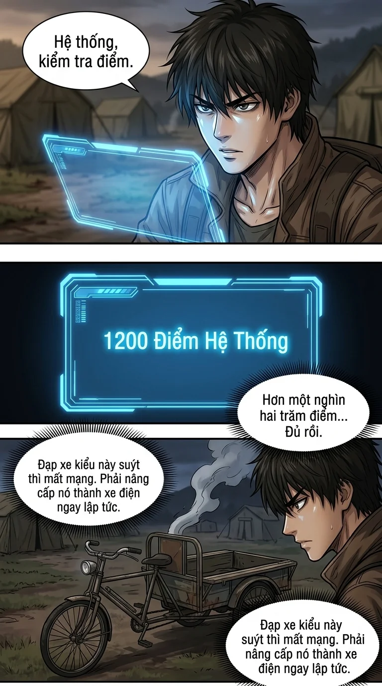 Danh Sách Đường Cái Cầu Sinh: Ta Tại Tận Thế Thăng Cấp Vật Tư Chapter 7 Page 25 - AI Generated Manga