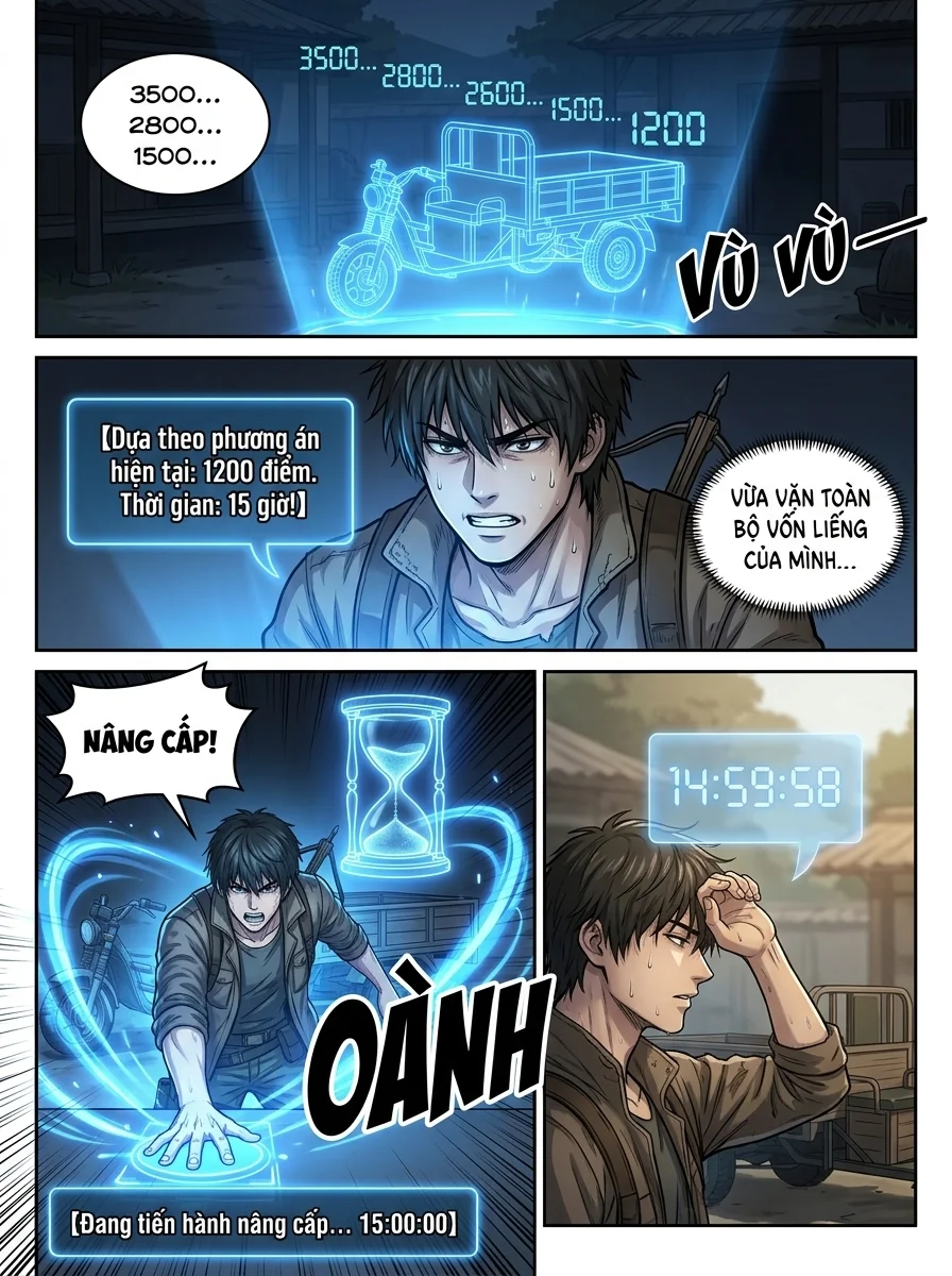 Danh Sách Đường Cái Cầu Sinh: Ta Tại Tận Thế Thăng Cấp Vật Tư Chapter 8 Page 11 - AI Generated Manga