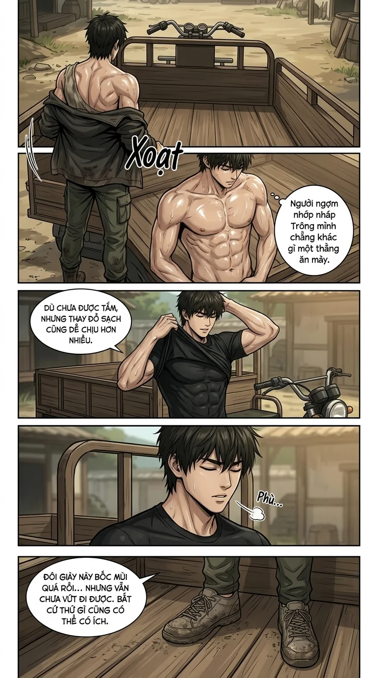 Danh Sách Đường Cái Cầu Sinh: Ta Tại Tận Thế Thăng Cấp Vật Tư Chapter 9 Page 11 - AI Generated Manga