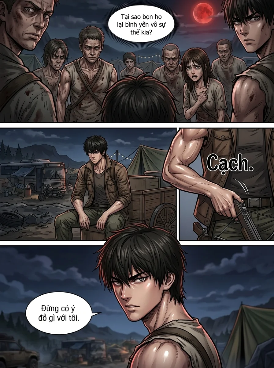 Danh Sách Đường Cái Cầu Sinh: Ta Tại Tận Thế Thăng Cấp Vật Tư Chapter 9 Page 5 - AI Generated Manga