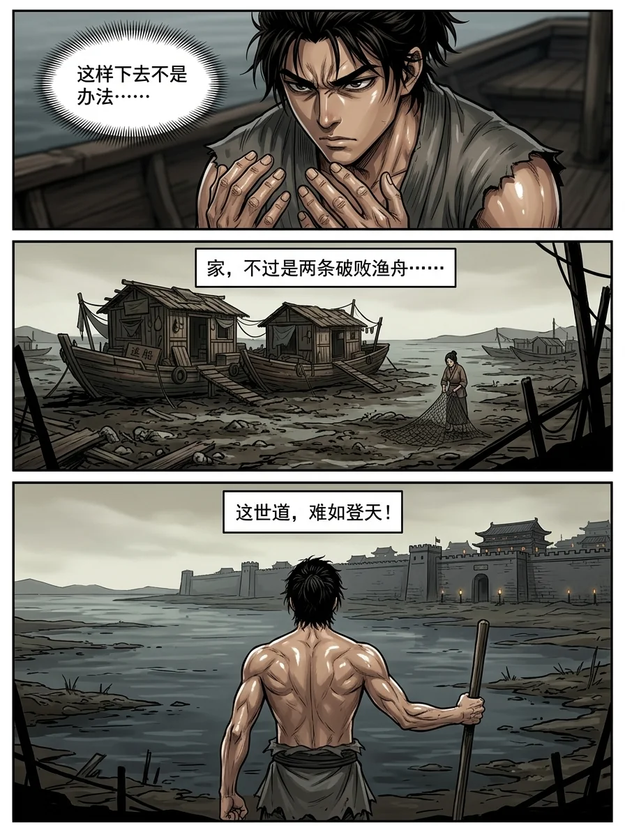 苟在武道世界成圣 Chapter 1 Page 4 - AI Generated Manga