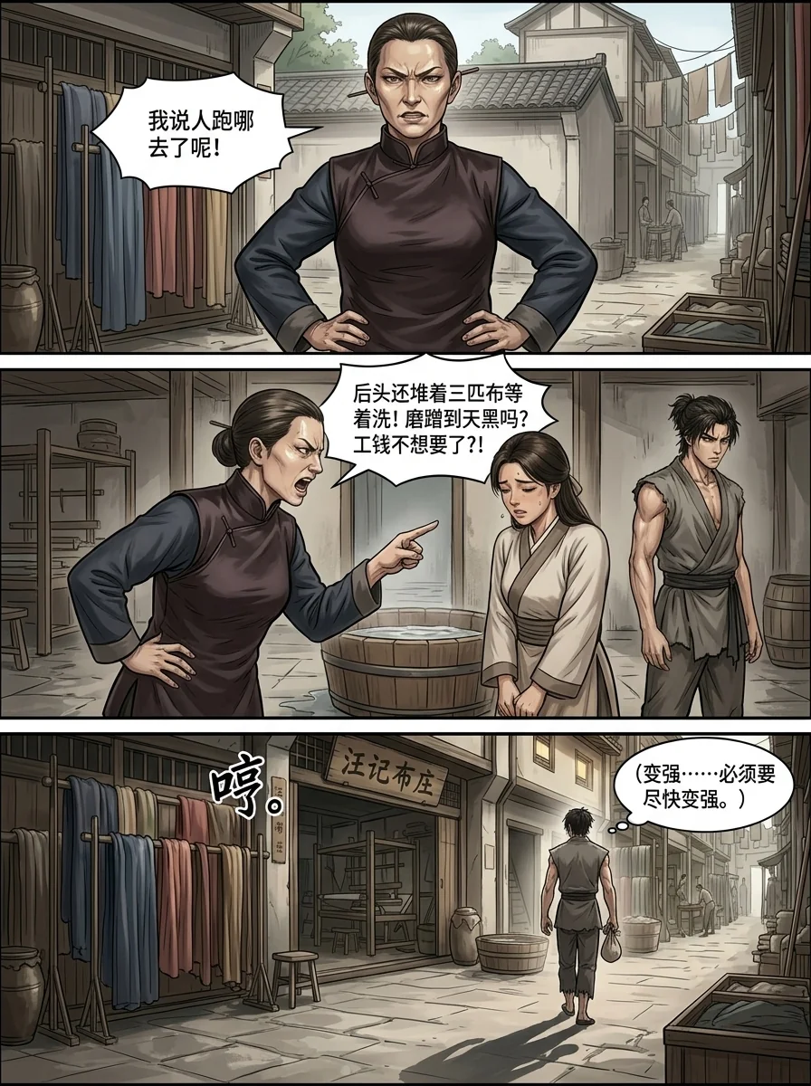 苟在武道世界成圣 Chapter 10 Page 14 - AI Generated Manga