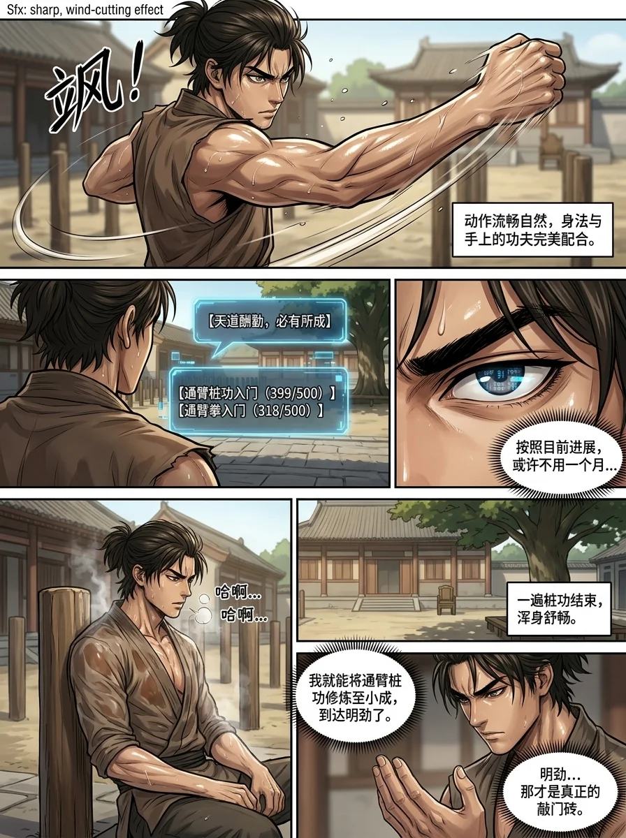 苟在武道世界成圣 Chapter 10 Page 2 - AI Generated Manga