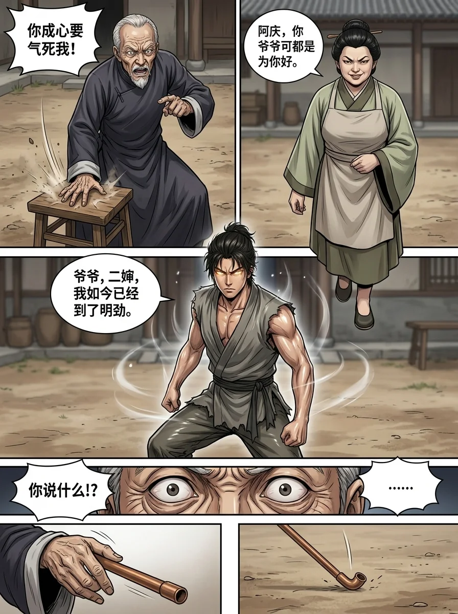 苟在武道世界成圣 Chapter 11 Page 17 - AI Generated Manga