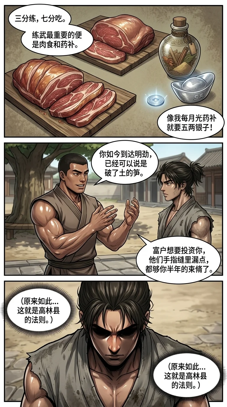 苟在武道世界成圣 Chapter 11 Page 5 - AI Generated Manga