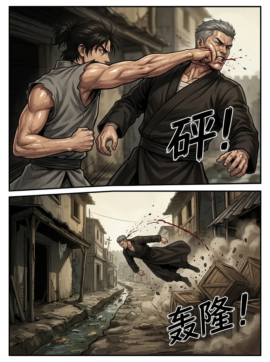 苟在武道世界成圣 Chapter 14 Page 23 - AI Generated Manga