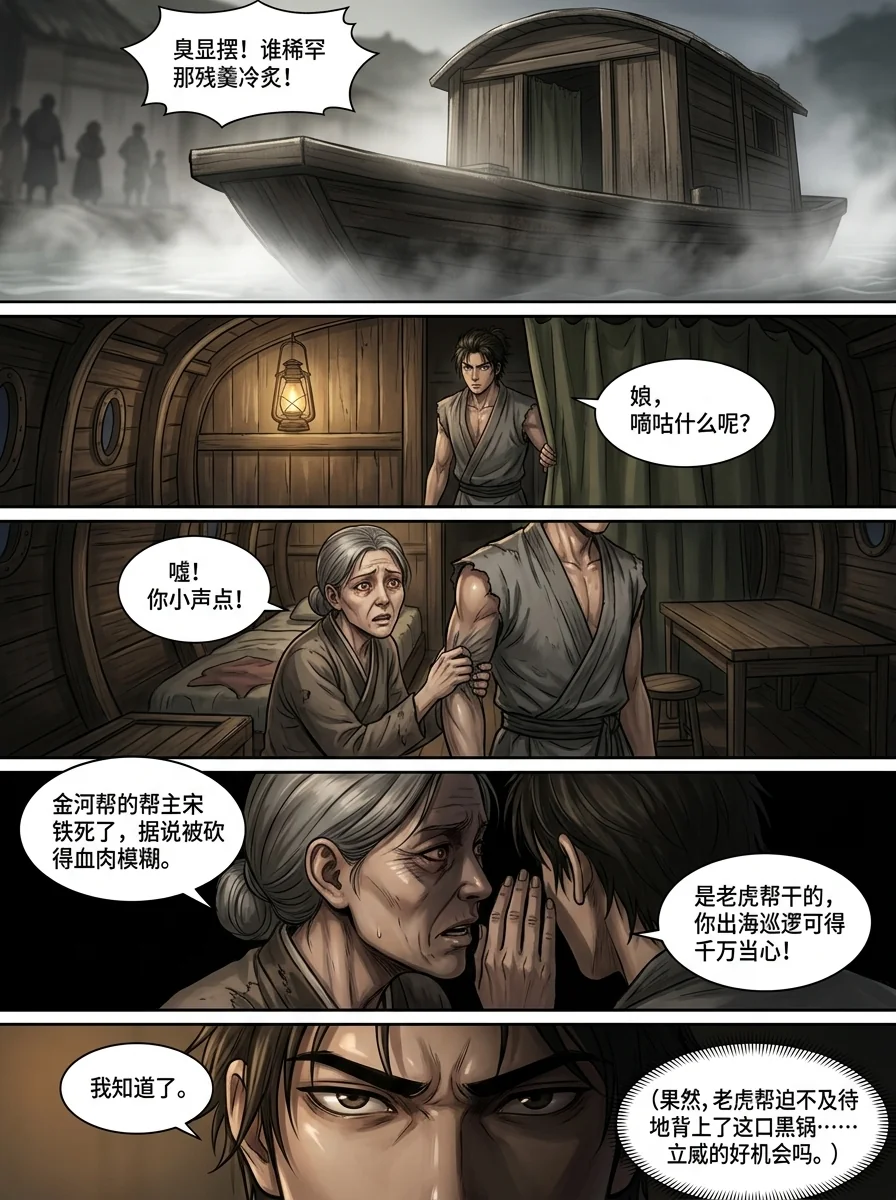 苟在武道世界成圣 Chapter 15 Page 4 - AI Generated Manga
