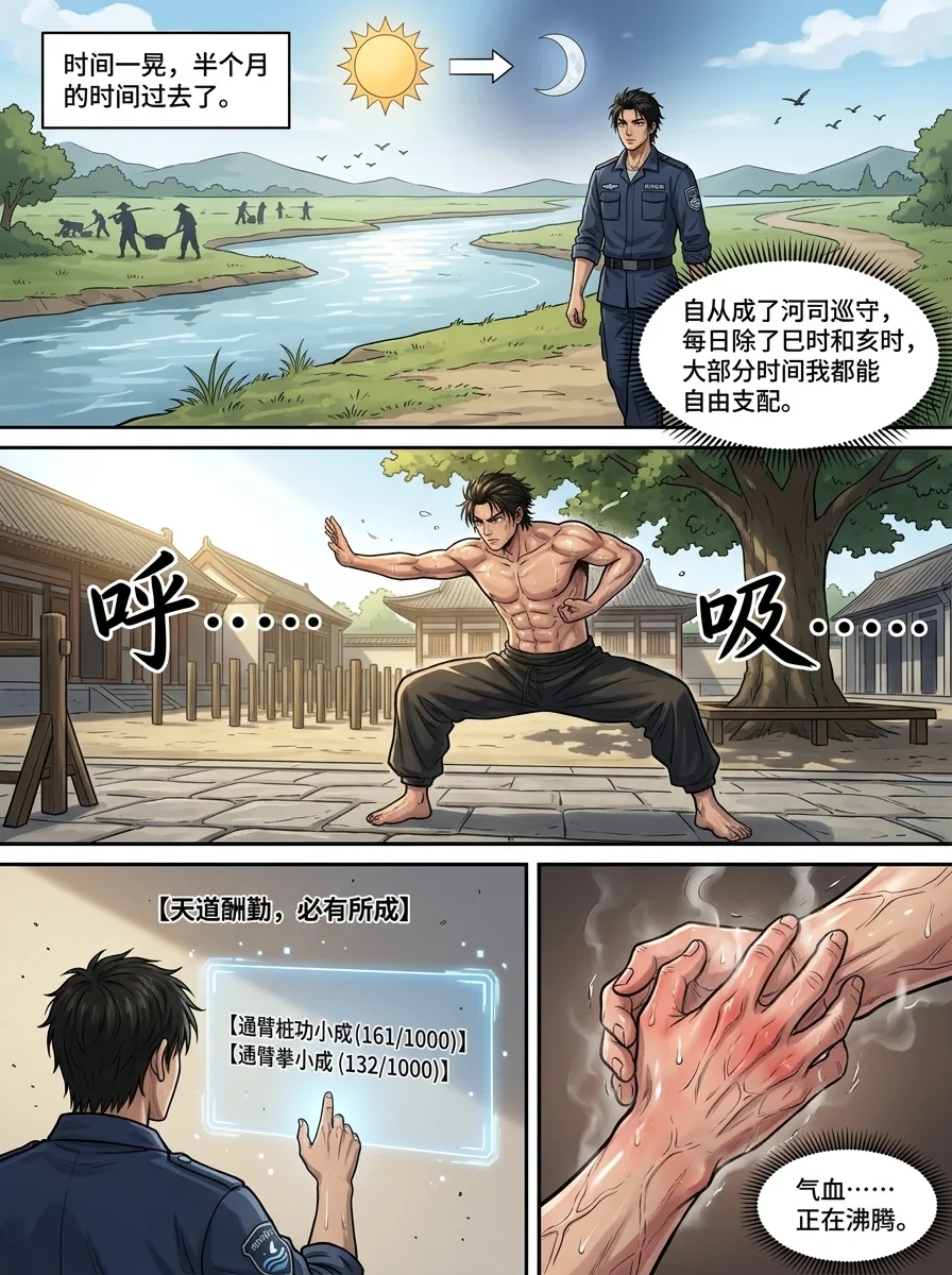 苟在武道世界成圣 Chapter 15 Page 8 - AI Generated Manga