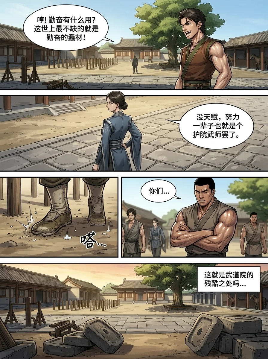 苟在武道世界成圣 Chapter 16 Page 13 - AI Generated Manga