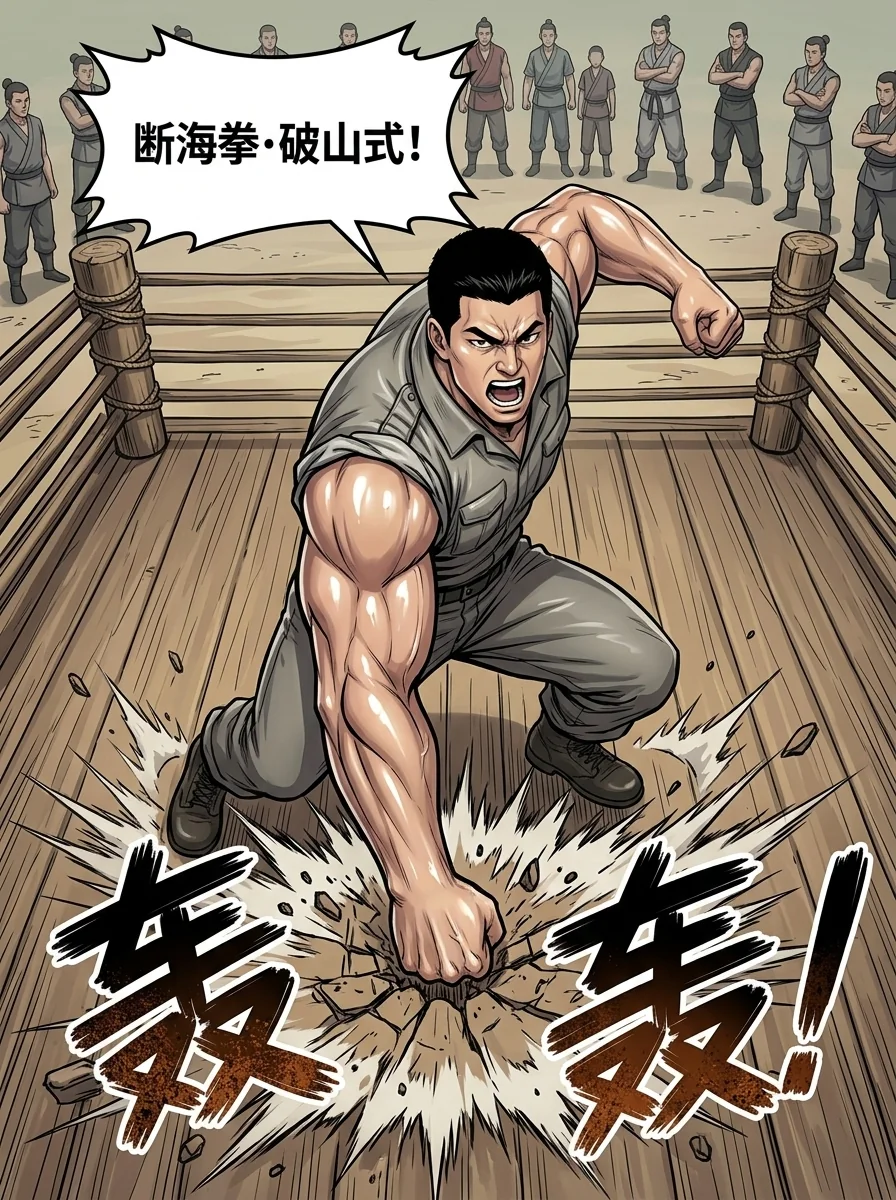 苟在武道世界成圣 Chapter 18 Page 8 - AI Generated Manga