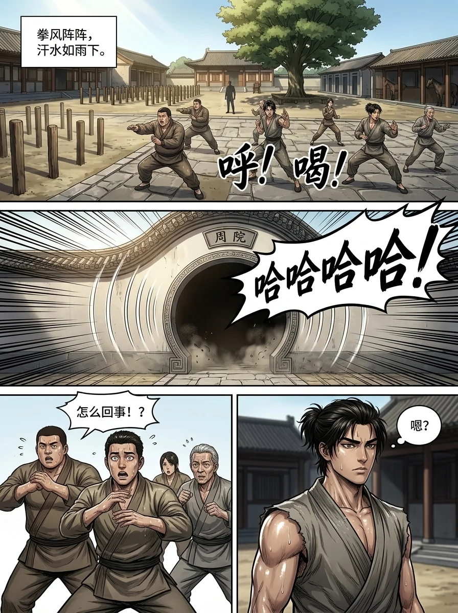苟在武道世界成圣 Chapter 19 Page 12 - AI Generated Manga