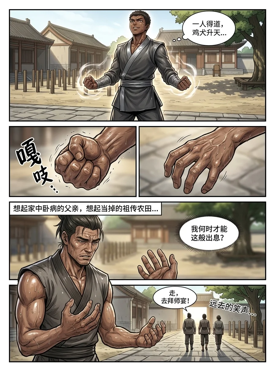苟在武道世界成圣 Chapter 19 Page 22 - AI Generated Manga