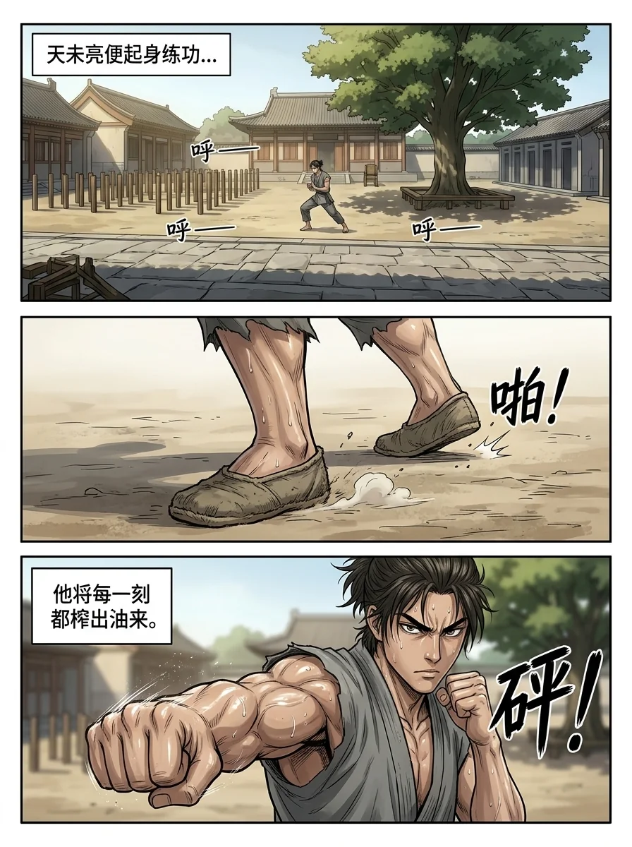 苟在武道世界成圣 Chapter 19 Page 4 - AI Generated Manga