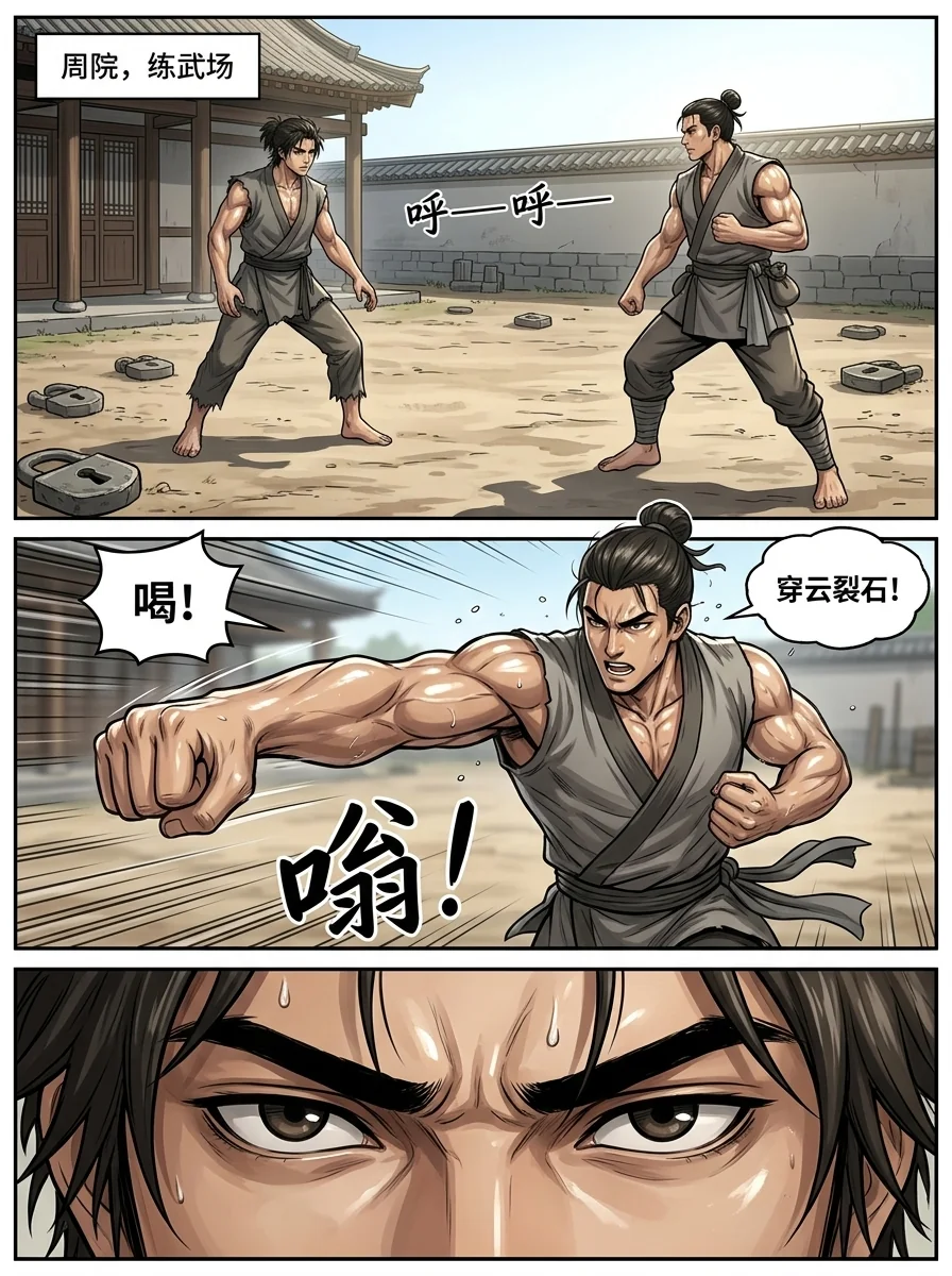 苟在武道世界成圣 Chapter 19 Page 8 - AI Generated Manga