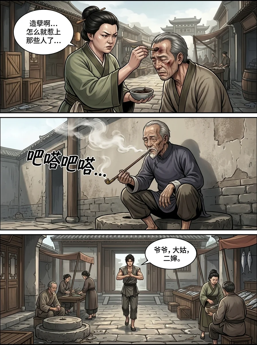 苟在武道世界成圣 Chapter 20 Page 4 - AI Generated Manga