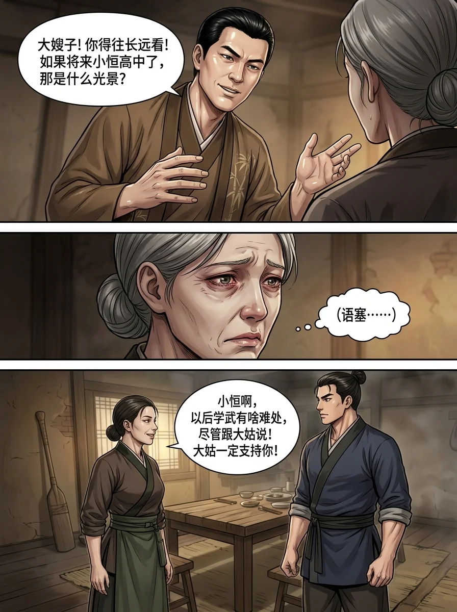 苟在武道世界成圣 Chapter 3 Page 4 - AI Generated Manga