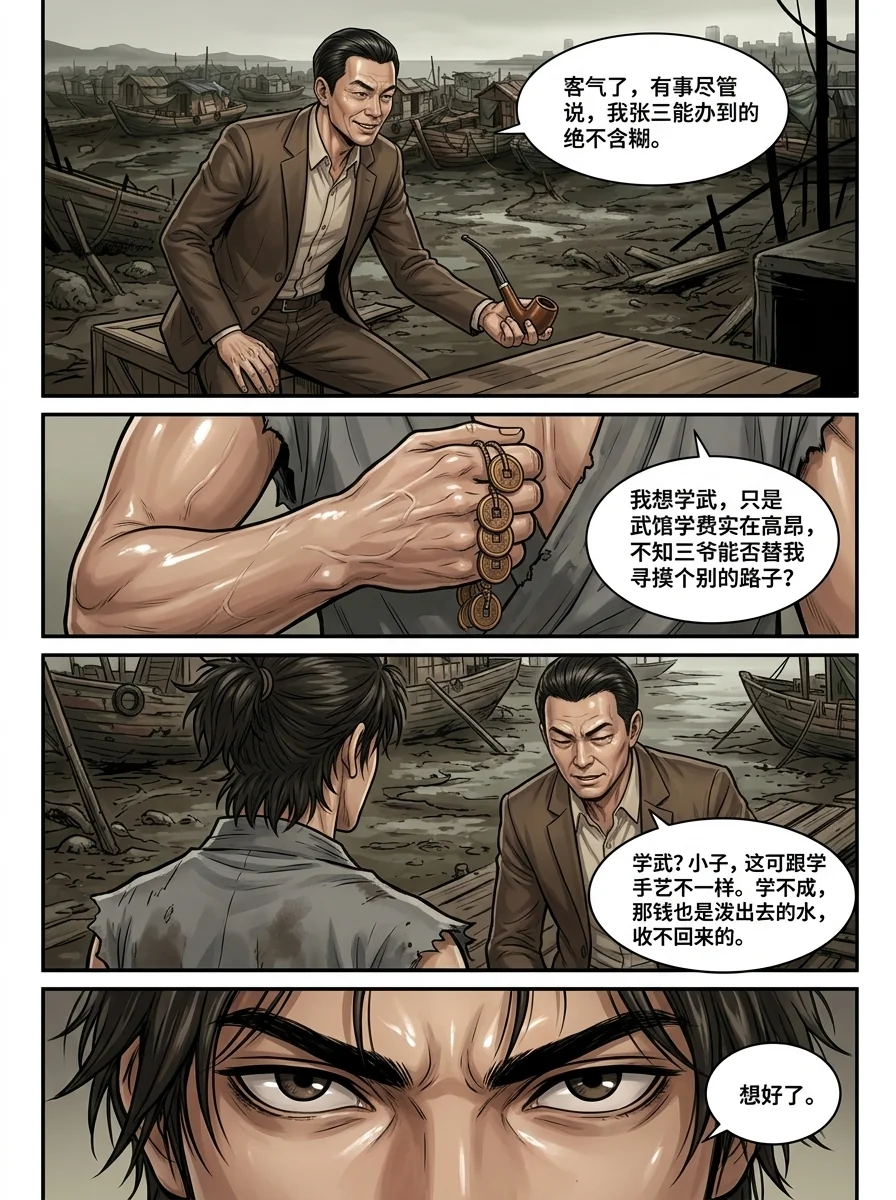 苟在武道世界成圣 Chapter 4 Page 20 - AI Generated Manga