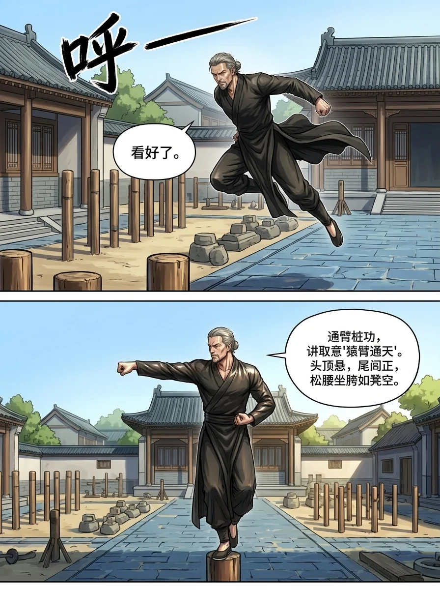 苟在武道世界成圣 Chapter 5 Page 11 - AI Generated Manga