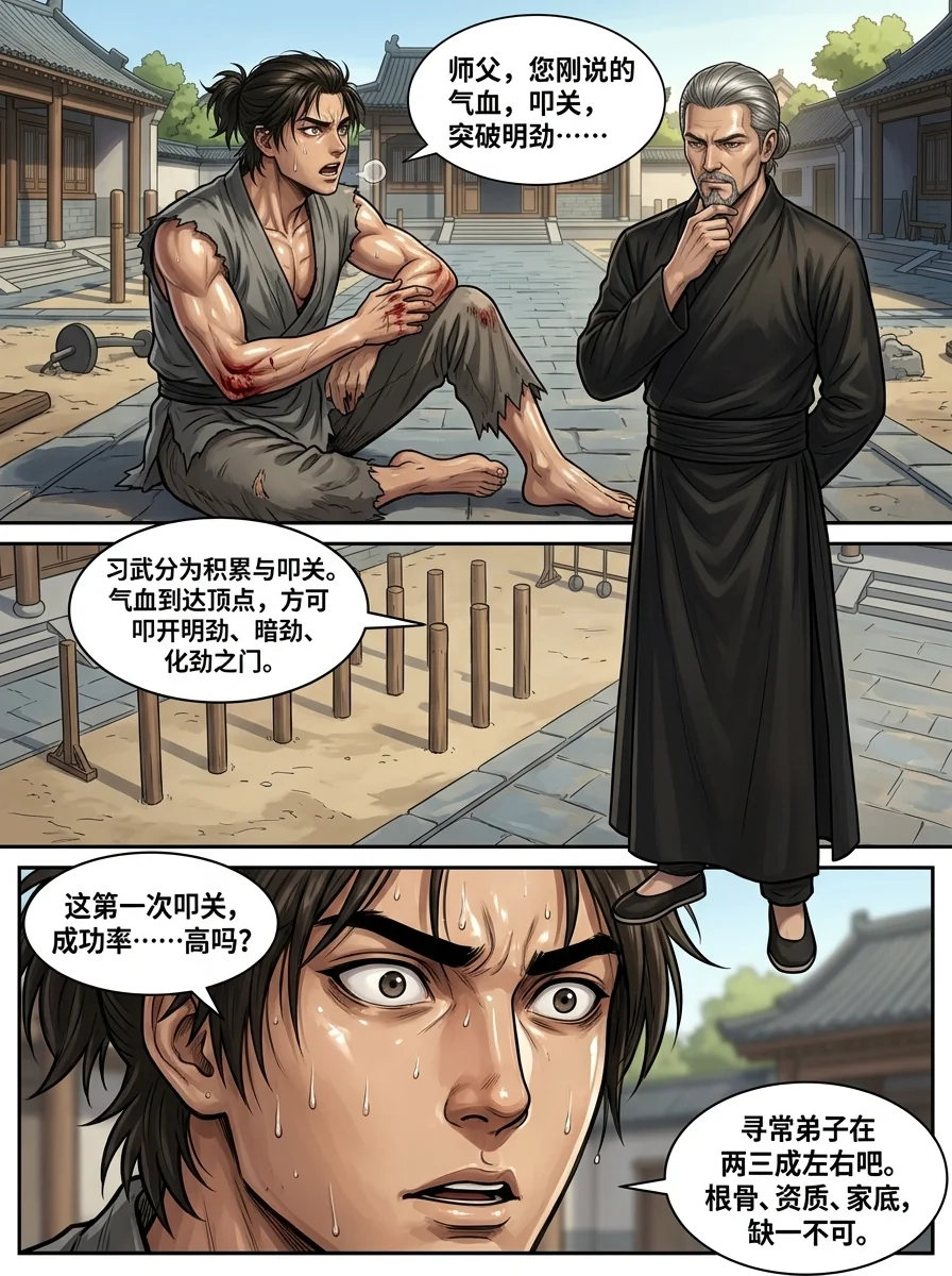 苟在武道世界成圣 Chapter 5 Page 13 - AI Generated Manga