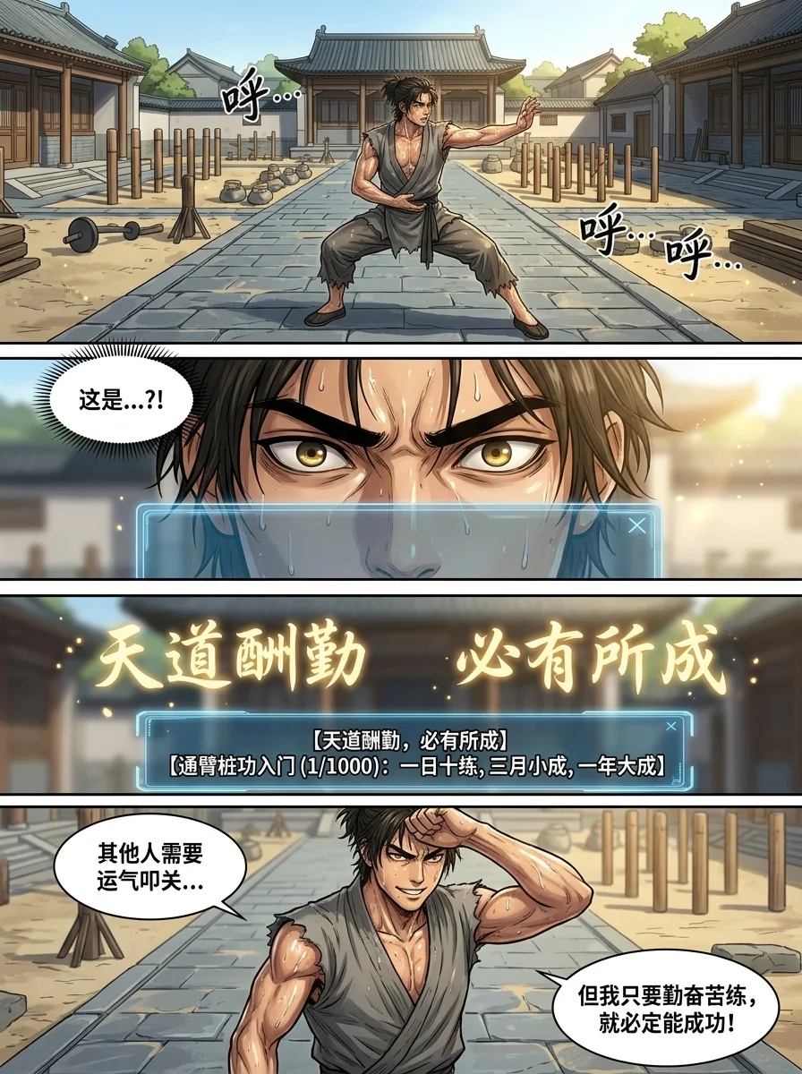 苟在武道世界成圣 Chapter 5 Page 17 - AI Generated Manga