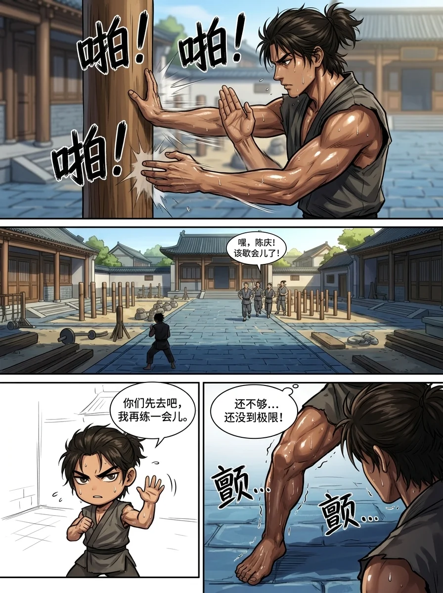 苟在武道世界成圣 Chapter 5 Page 18 - AI Generated Manga