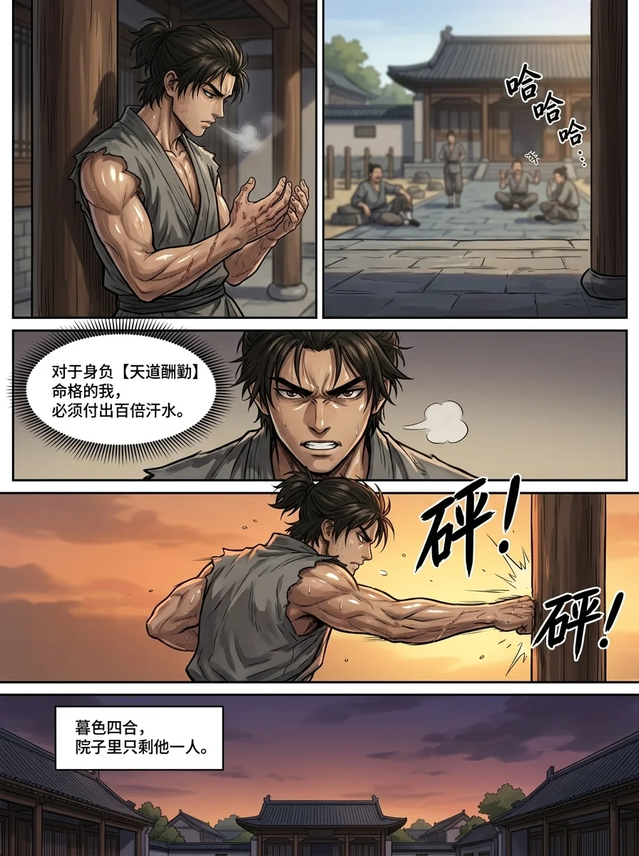 苟在武道世界成圣 Chapter 5 Page 23 - AI Generated Manga