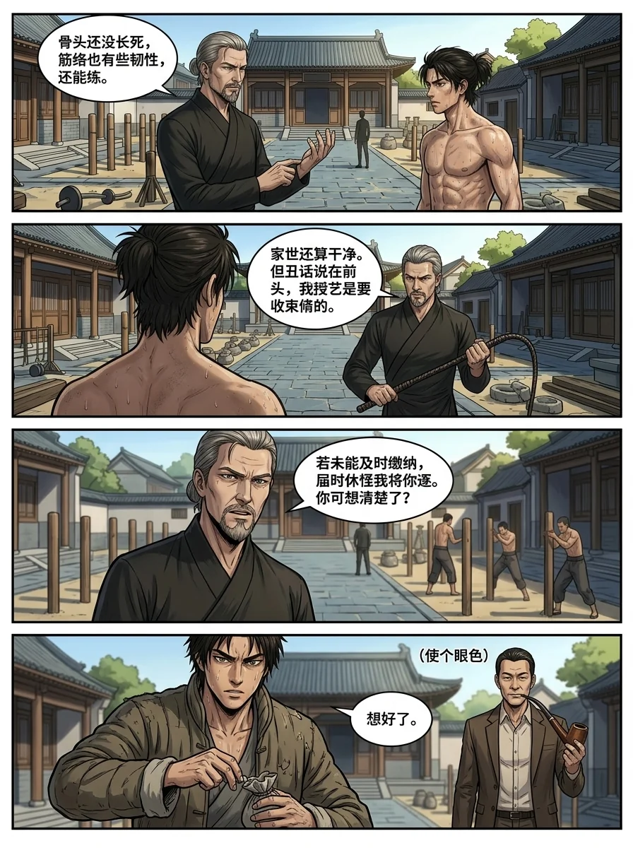 苟在武道世界成圣 Chapter 5 Page 3 - AI Generated Manga
