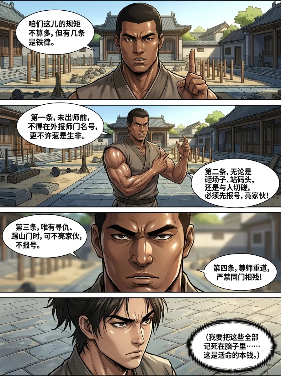 苟在武道世界成圣 Chapter 5 Page 6 - AI Generated Manga