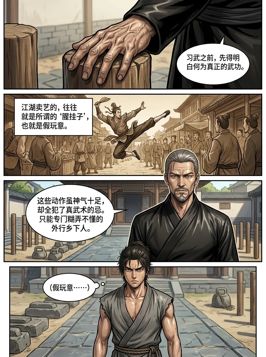 苟在武道世界成圣 Chapter 5 Page 9 - AI Generated Manga