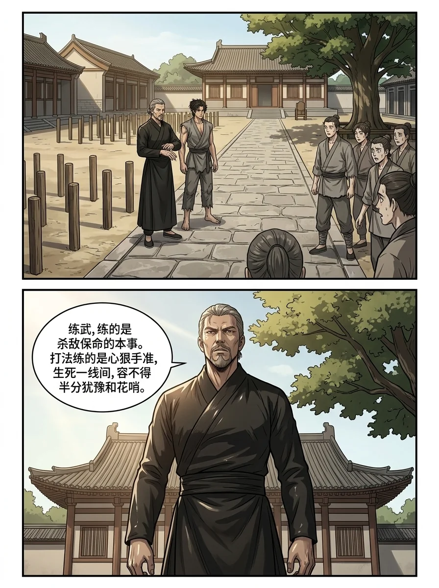 苟在武道世界成圣 Chapter 7 Page 32 - AI Generated Manga