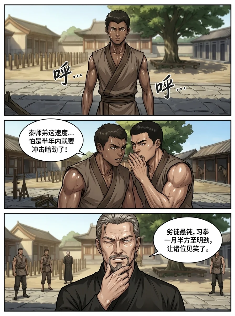苟在武道世界成圣 Chapter 8 Page 13 - AI Generated Manga