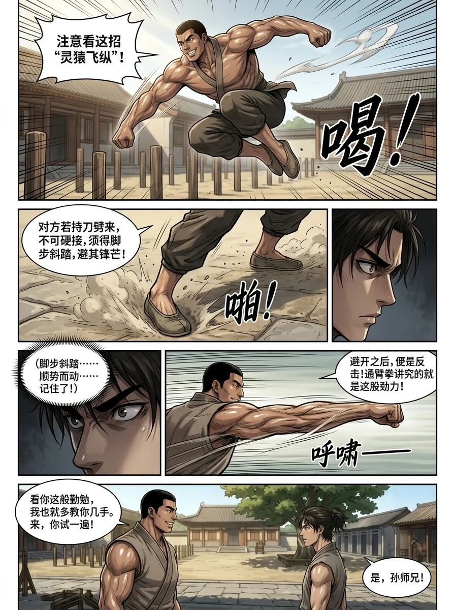 苟在武道世界成圣 Chapter 8 Page 2 - AI Generated Manga