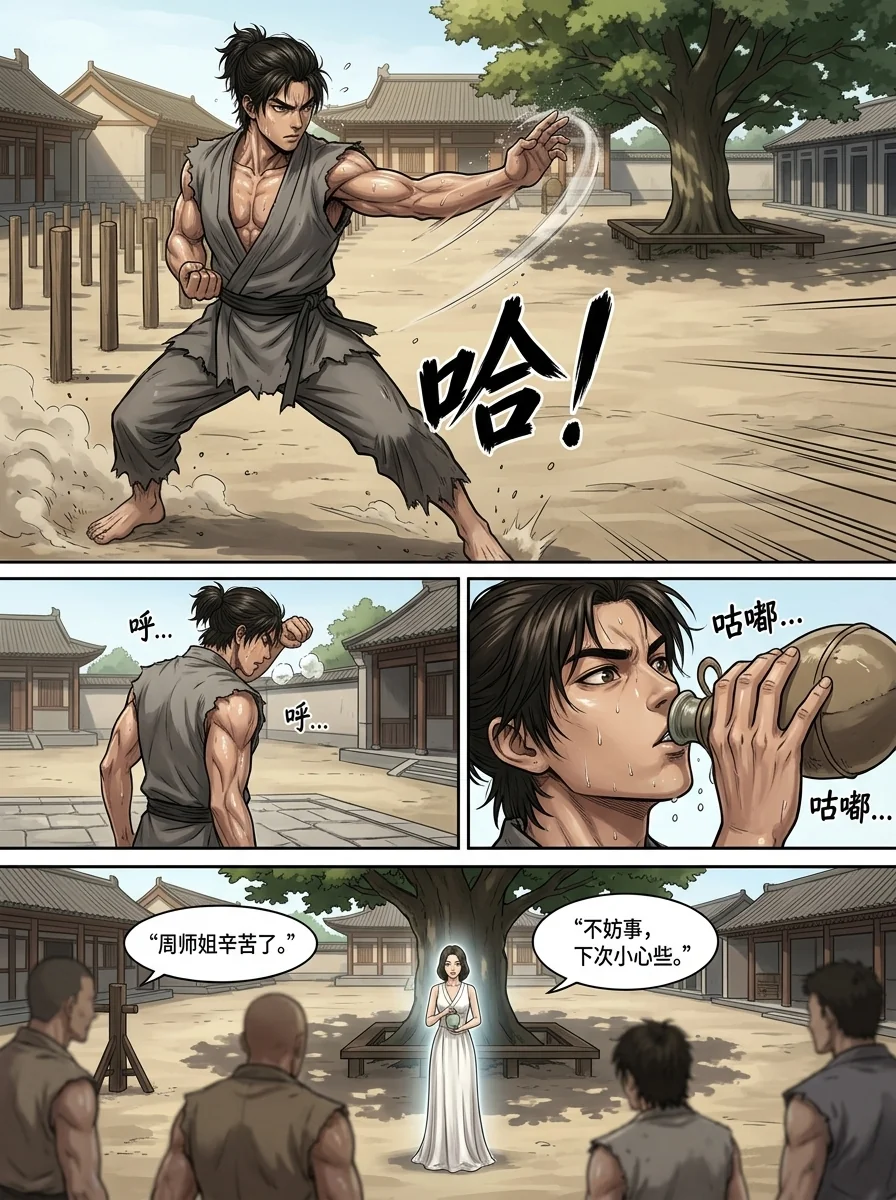 苟在武道世界成圣 Chapter 8 Page 3 - AI Generated Manga