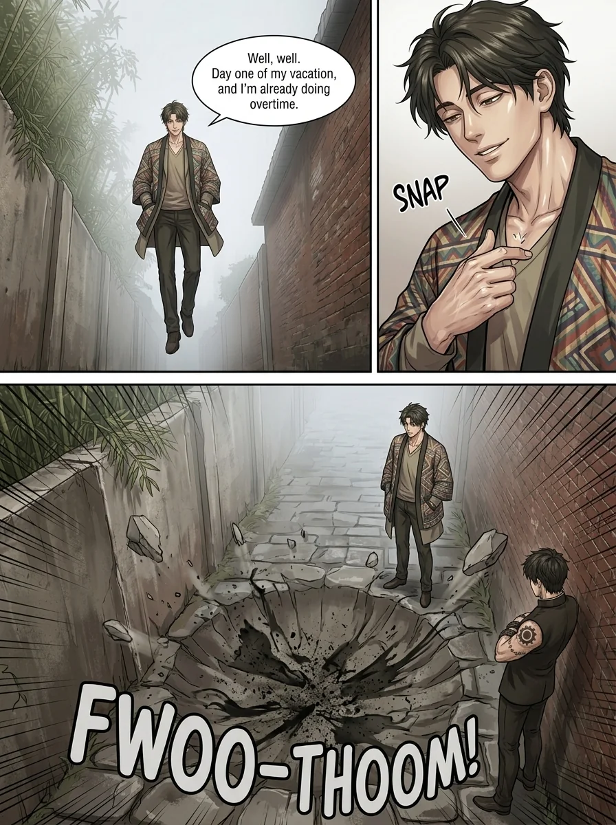 Wreckage of the Immortals Chapter 1 Page 17 - AI Generated Manga