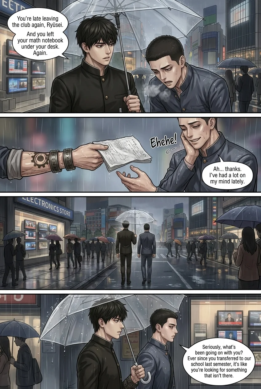 Wreckage of the Immortals Chapter 1 Page 3 - AI Generated Manga