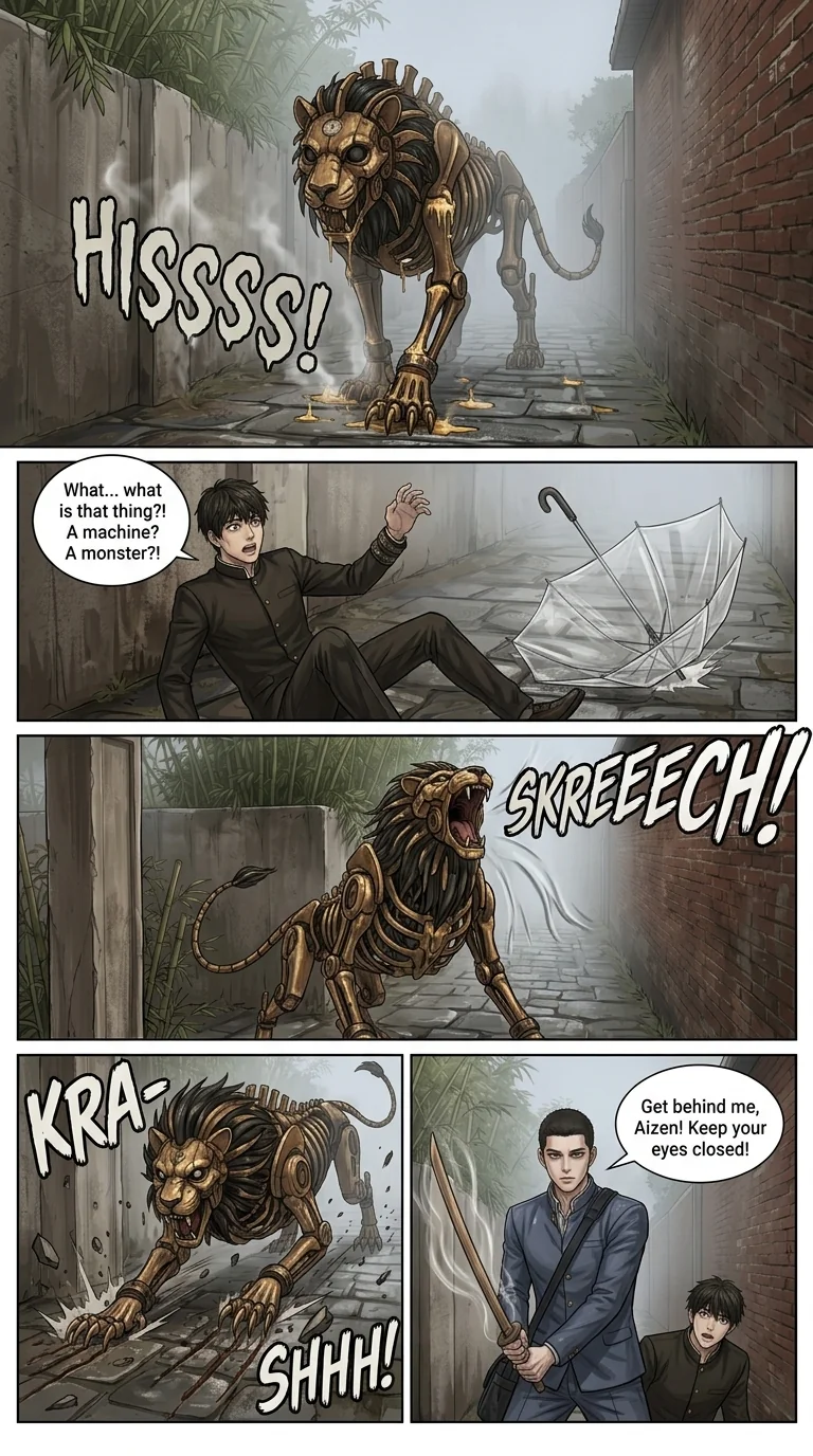Wreckage of the Immortals Chapter 1 Page 8 - AI Generated Manga