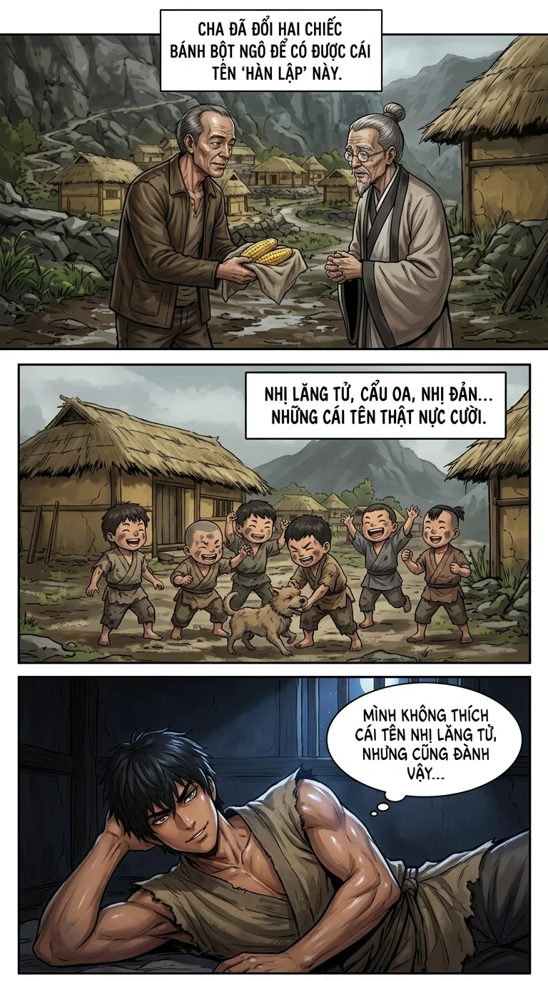 Phàm Nhân Tu Tiên Chapter 1 Page 3 - AI Generated Manga