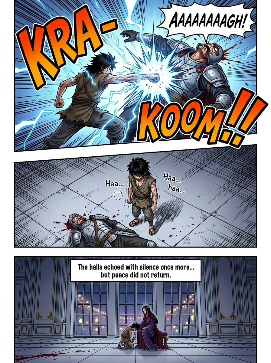 The Return of Dragon _The rise of freedom Chapter 1 Page 21 - AI Generated Manga
