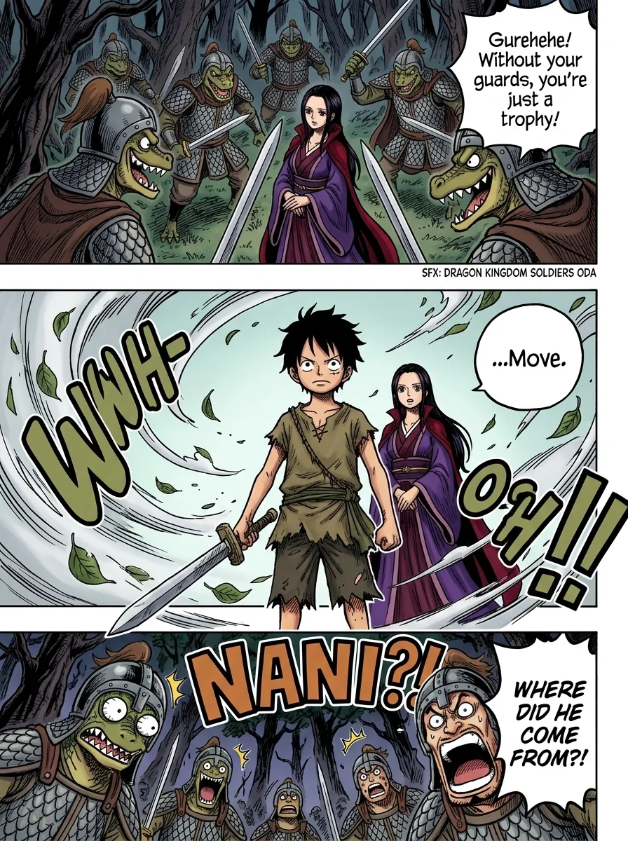 The Return of Dragon _The rise of freedom Chapter 1 Page 2 - AI Generated Manga