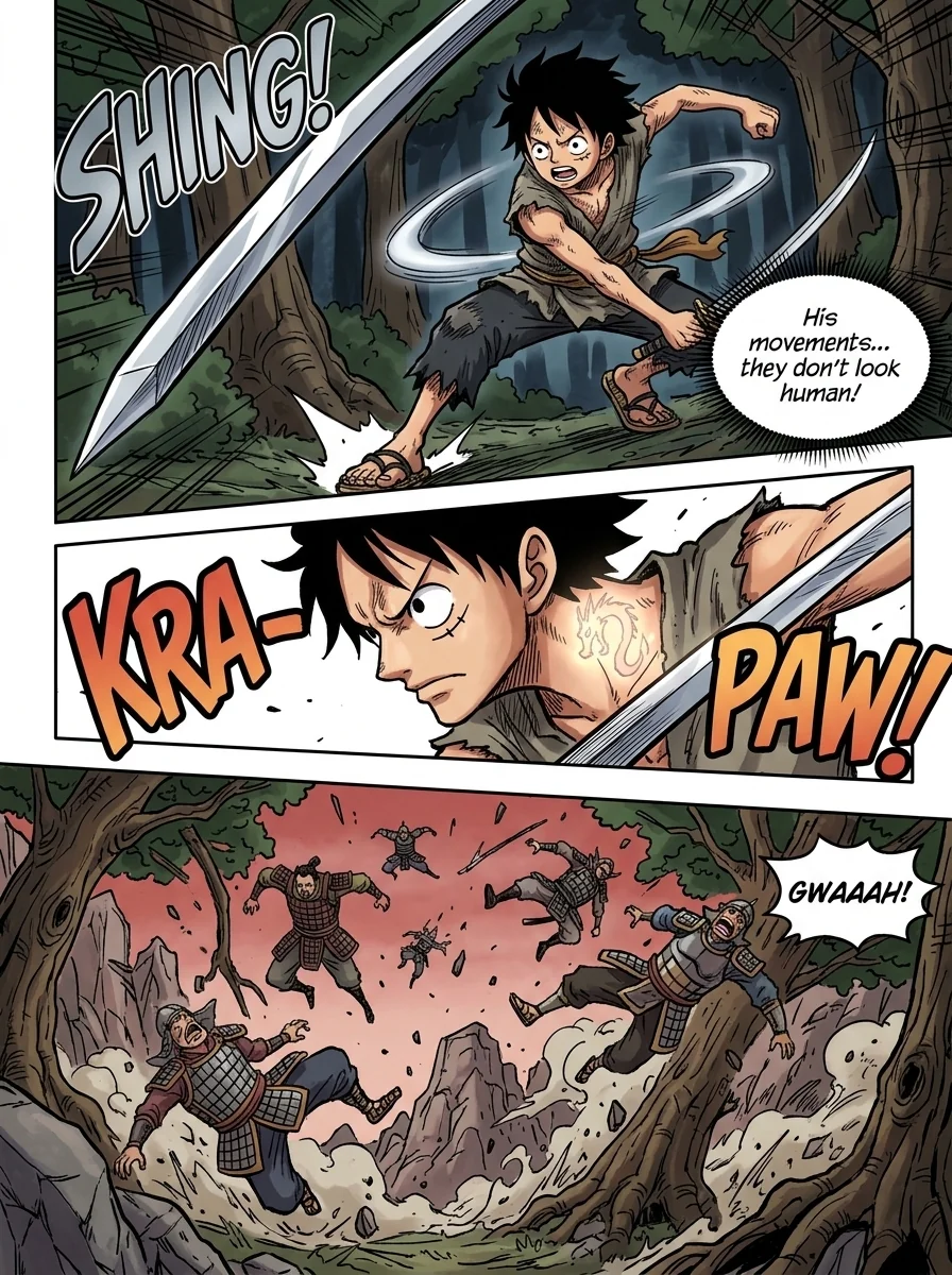 The Return of Dragon _The rise of freedom Chapter 1 Page 3 - AI Generated Manga