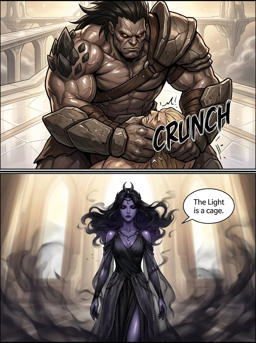 Elementum Chapter 1 Page 19 - AI Generated Manga