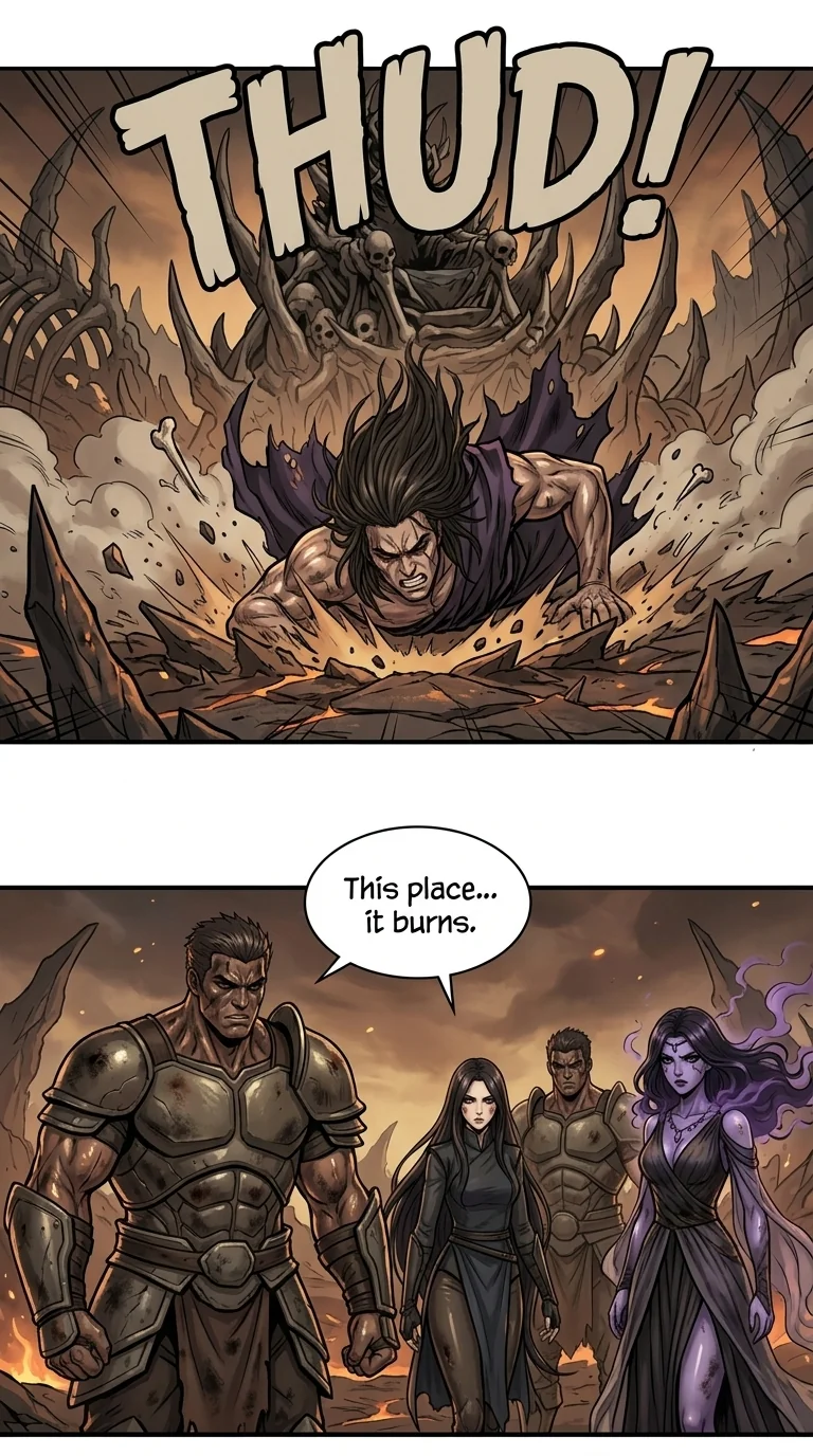 Elementum Chapter 1 Page 31 - AI Generated Manga