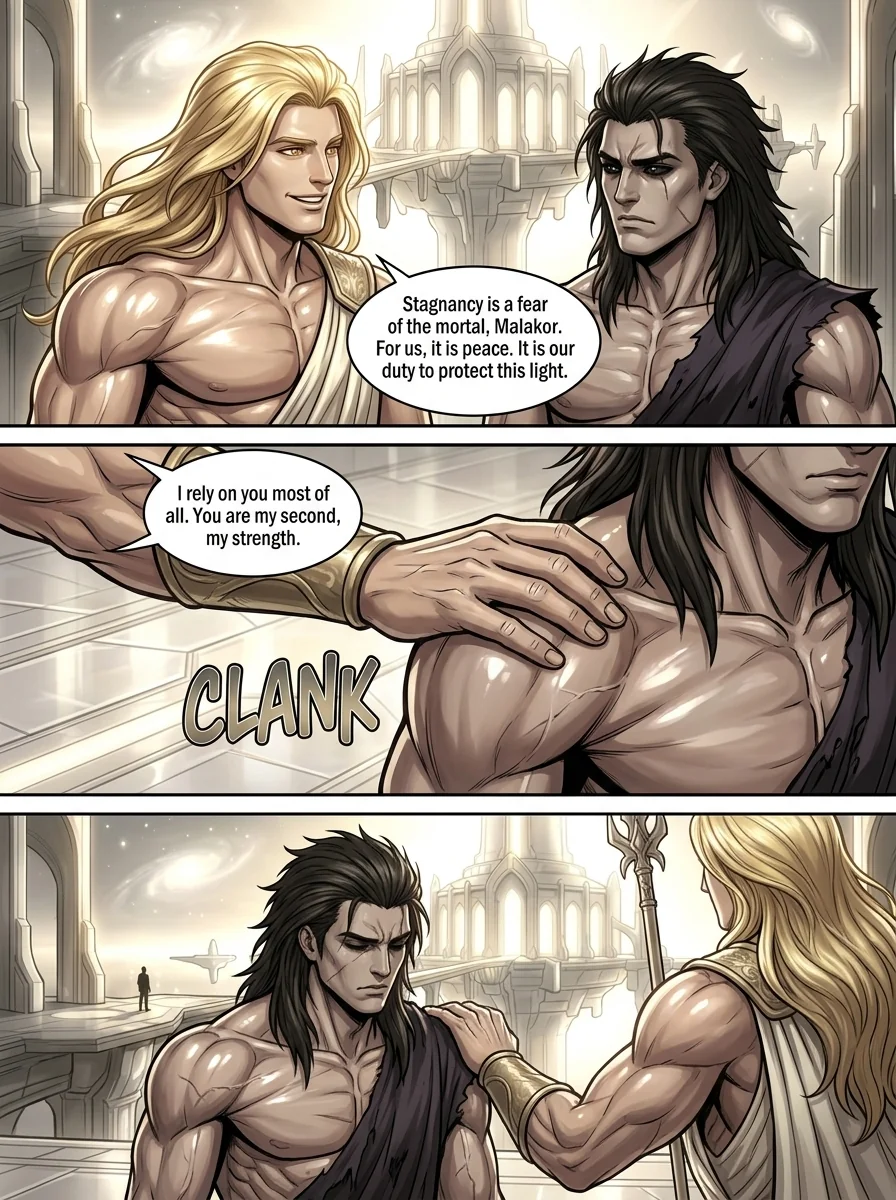Elementum Chapter 1 Page 3 - AI Generated Manga